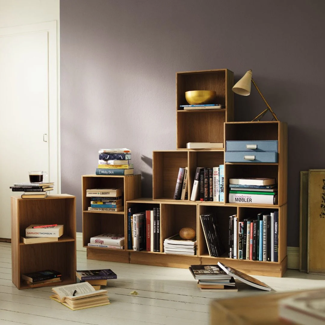 B98 - Bogkasser - Eg - 36 x 54 x 28 - Image 6