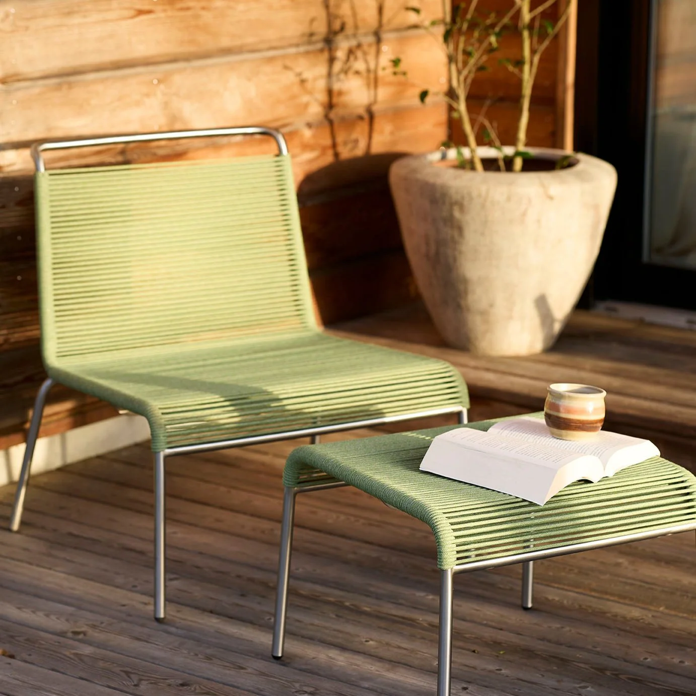 M20L Teglgaard - Loungesnorestol - Grøn - Image 4