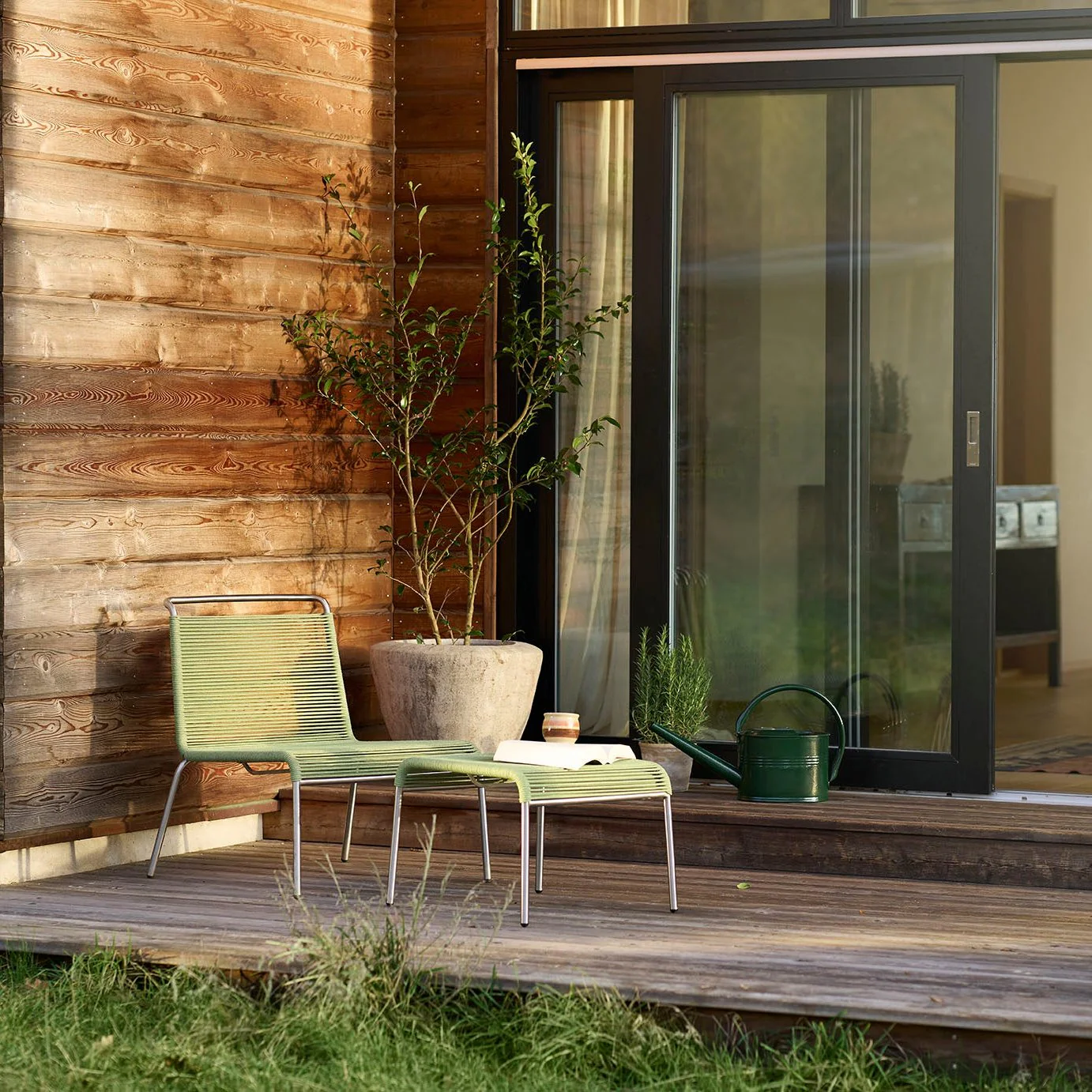 M20L Teglgaard - Loungesnorestol - Grøn - Image 6