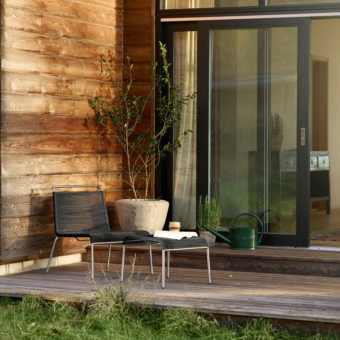 M20L Teglgaard - Loungesnorestol - Sort - Image 5